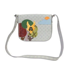 Louis Vuitton Comte de Fe Musette Shoulder Bag Monogram Gray